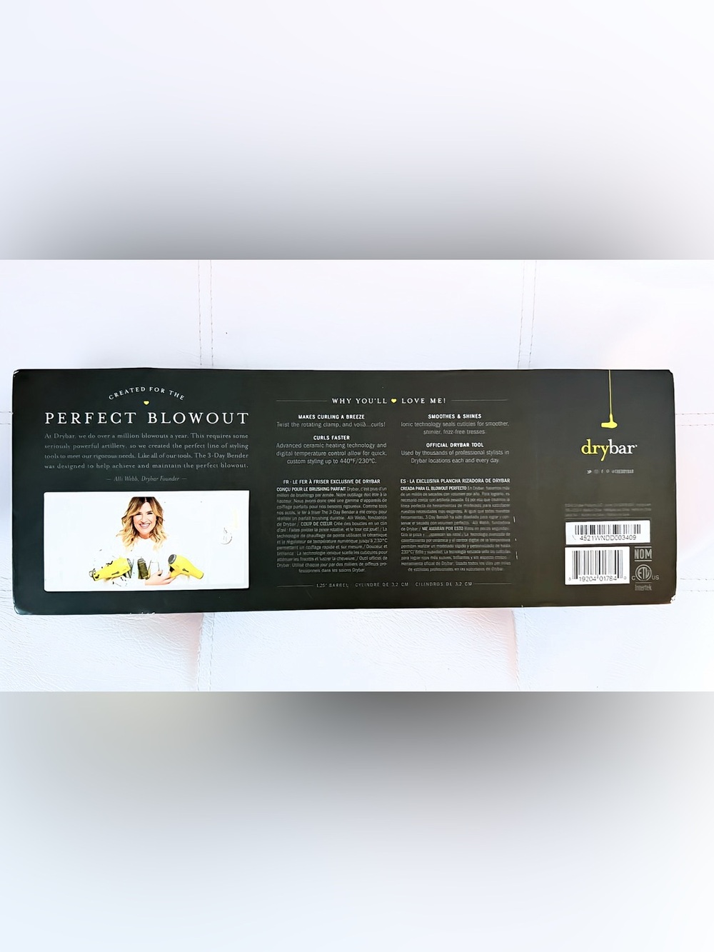 Dry Bar – The 3-Day Bender Rotating Curling Iron NWT - Picture 13 of 16